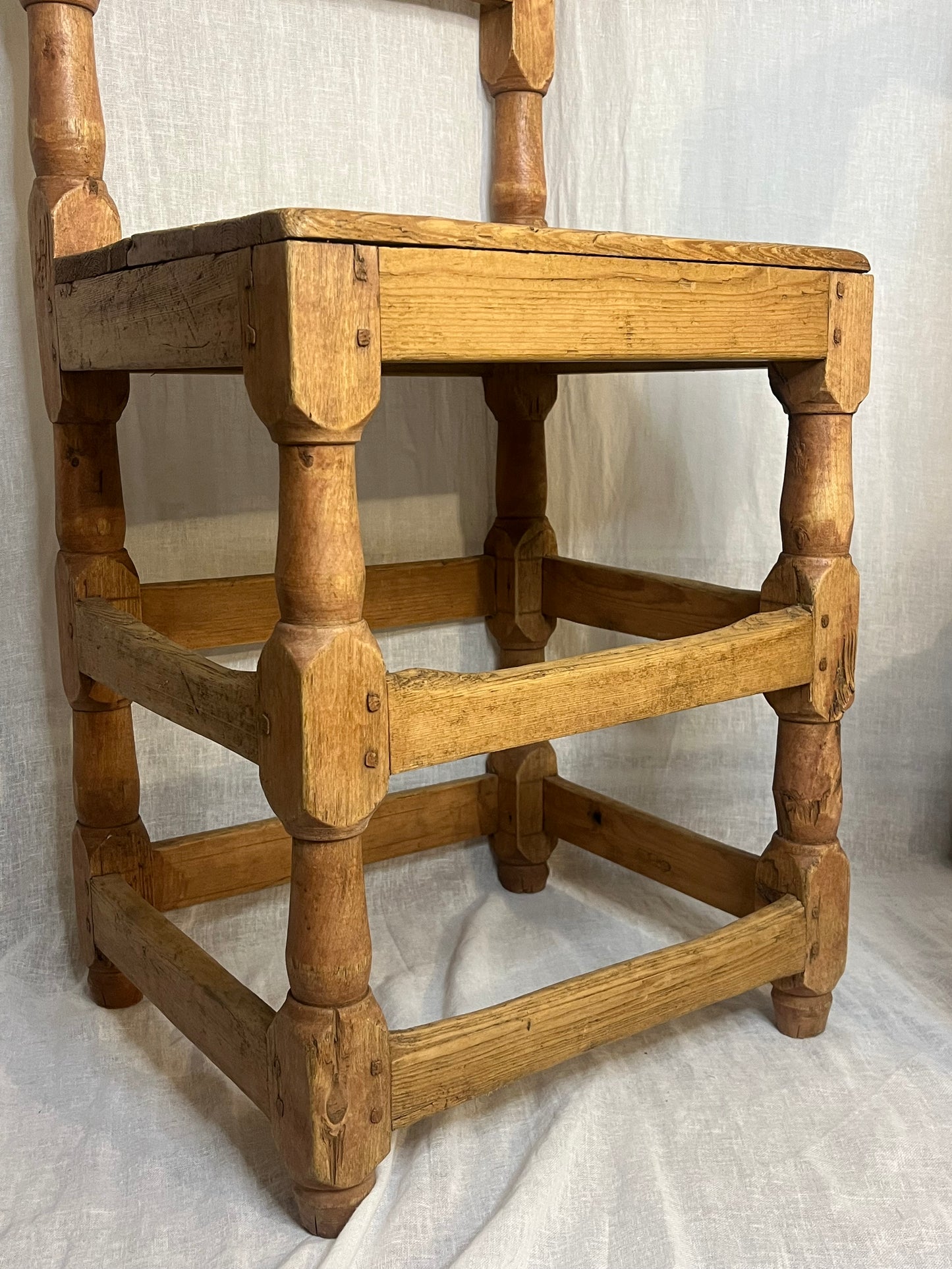 19th Century Swedish Folk Art Occasional Chair