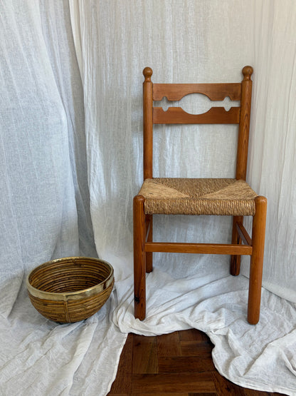 Rare Danish Razor Back Chair