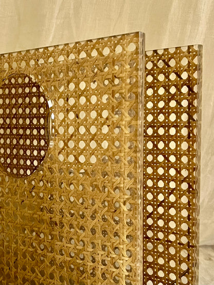 Lucite Magazine Rack Attributed To Christian Dior