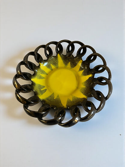 Ceramic Woven Bowl by Vallauris