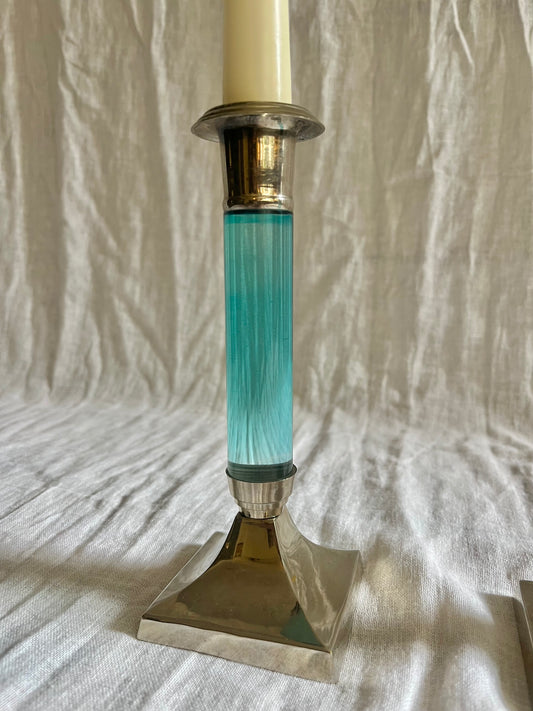 Art Deco Candle Holders