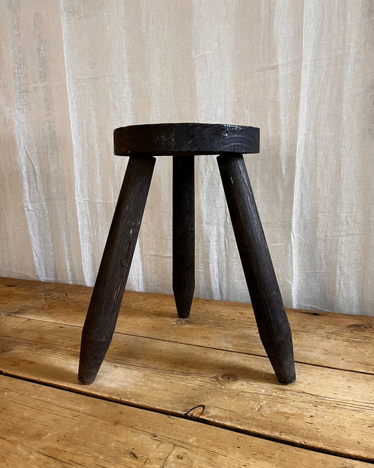 Brutalist Tripod Stool