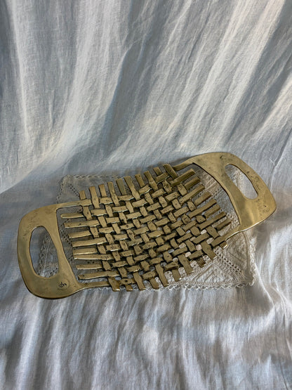 Brass Fruit Bowl By David Marshall c1980