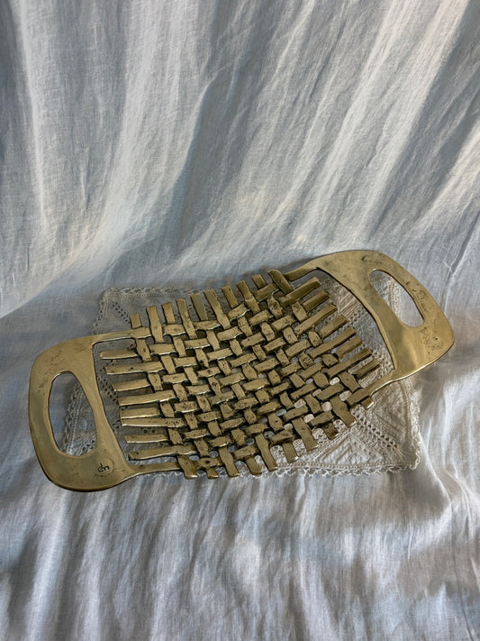 Brass Fruit Bowl By David Marshall c1980